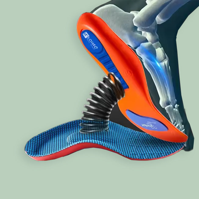 Semelles de chaussures pour course à pied absorption de chocs